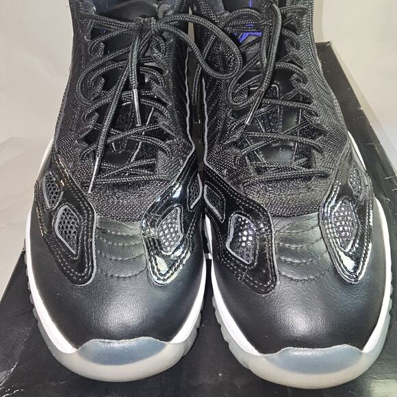 Nike Air Jordan 11 Retro Black Athletic Shoes Sneakers 919712-041 Mens Size 12 - Picture 3 of 14